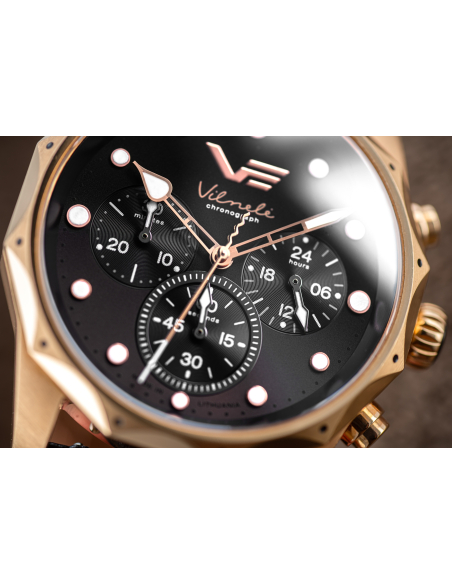Vostok-Europe Vilnelé Chronograph JS20-125B751B Klokke - 4