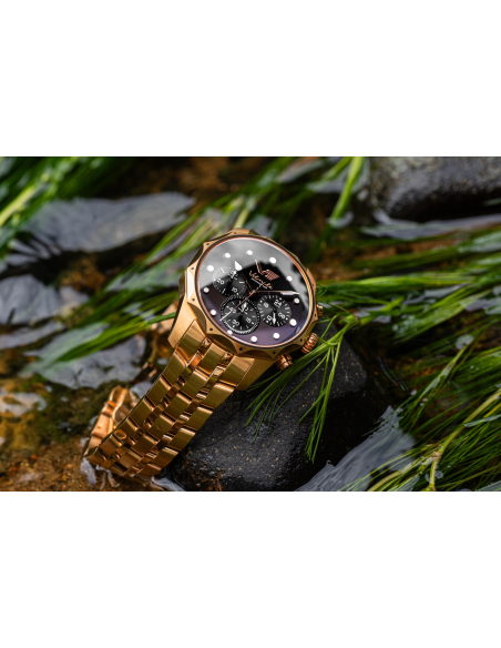 Vostok-Europe Vilnelé Chronograph JS20-125B751B Uhr - 5