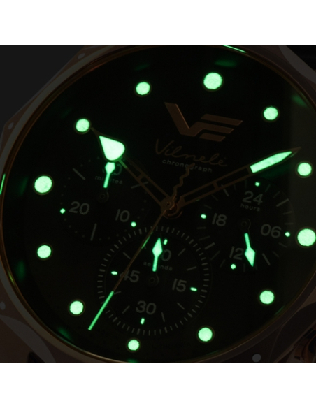 Vostok-Europe Vilnelé Chronograph JS20-125B751 Pολόι - 4