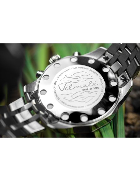 Vostok-Europe Vilnelé Chronograph JS20-125A750B Klokke - 6