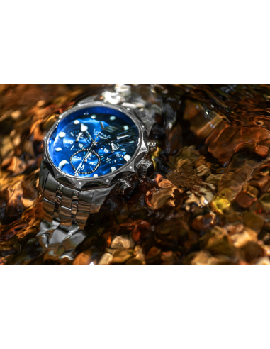 Vostok-Europe Vilnelé Chronograph JS20-125A750B Klokke - 4