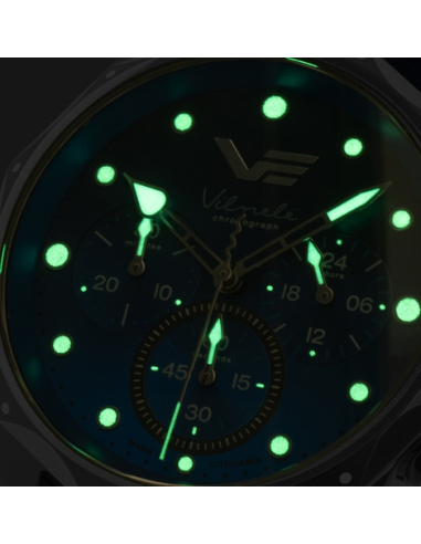Vostok-Europe Vilnelé Chronograph JS20-125A750S Karóra - 4