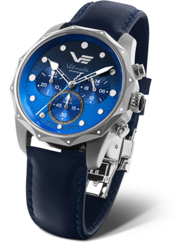 Vostok-Europe Vilnelé Chronograph JS20-125A750S Klocka - 3