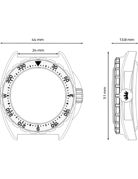 Delma Oceanmaster Automatic 41701.670.6.169 腕時計 - 3