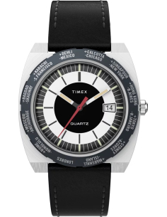 Timex World Time Reissue TW2V695007 Karóra - 1
