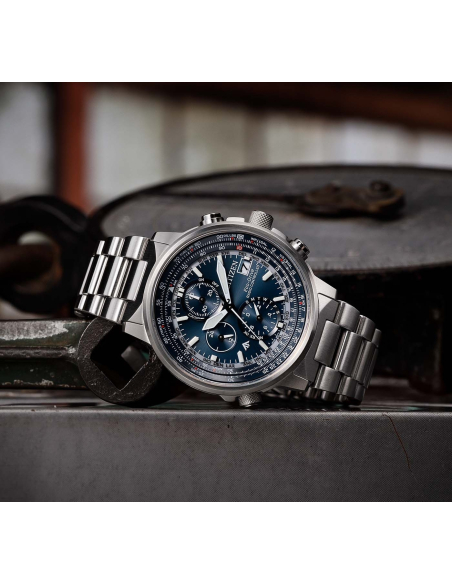 Citizen Radio Controlled Promaster Sky AT8300-58L 時計 - 6