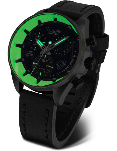 Vostok Europe Celestial Objects Solar Eclipse 6S30-325E727 Watch - 2