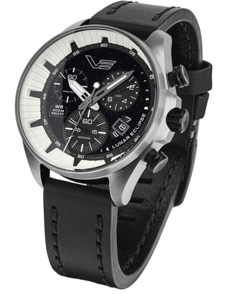 Vostok Europe Celestial Objects Solar Eclipse 6S30-325E727 Montre - 1
