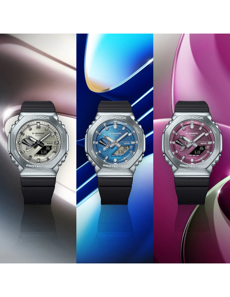 Casio G-SHOCK G-Steel GBM-2100A-8BER Klocka - 1