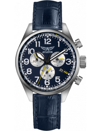 AVIATOR Airacobra P45 Chrono V.2.25.0.170.4 Montre - 1