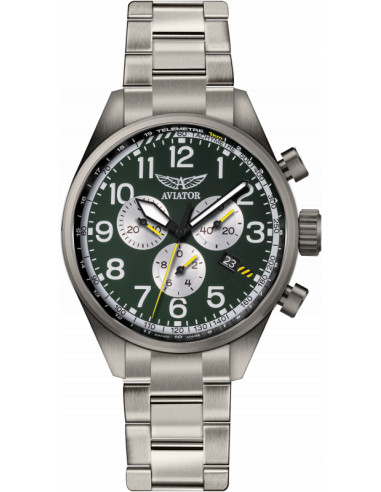 Hodinky AVIATOR Airacobra P45 Chrono V.2.25.7.171.5 - 1
