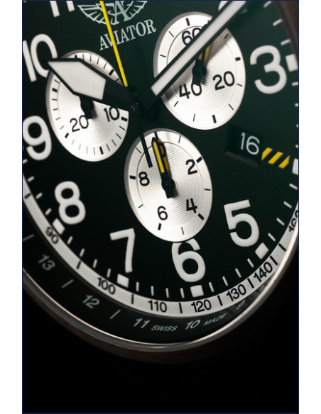 Hodinky AVIATOR Airacobra P45 Chrono V.2.25.7.171.5 - 2