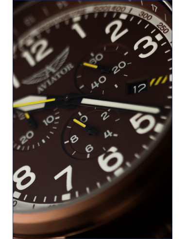 AVIATOR Airacobra P45 Chrono V.2.25.8.172.4 Karóra - 5