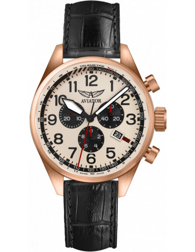 AVIATOR Airacobra P45 Chrono V.2.25.2.173.4 Zegarek - 1