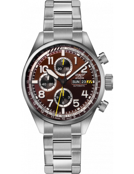 AVIATOR Airacobra P45 Chrono Auto V.4.26.0.182.5 Klocka - 1