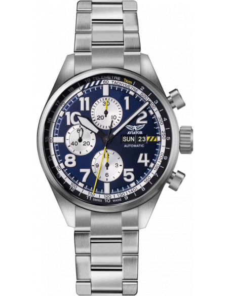 AVIATOR Airacobra P45 Chrono Auto V.4.26.0.178.5 Klocka - 1