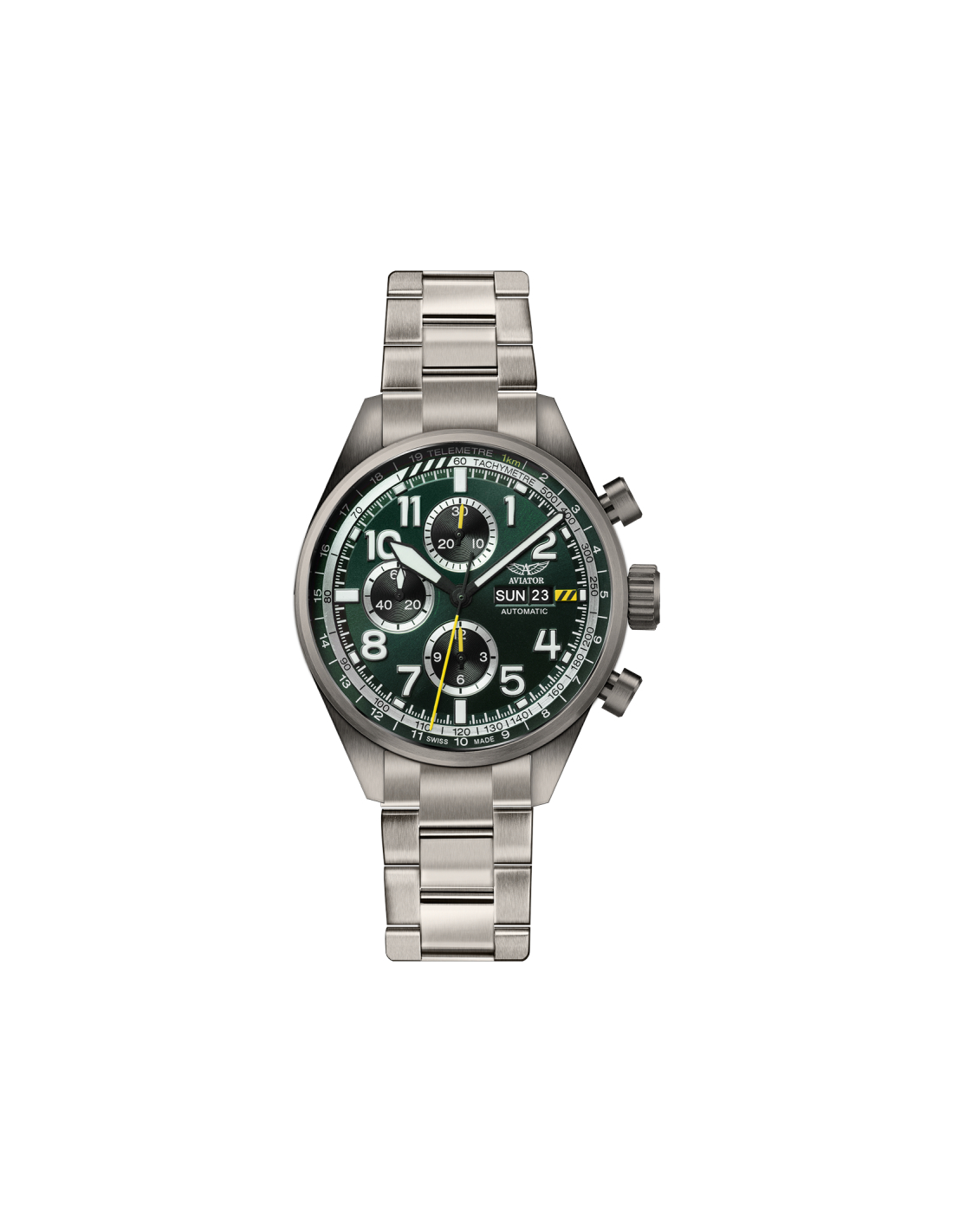 Hodinky Aviator Airacobra P45 Chrono Auto V.4.26.7.184.5