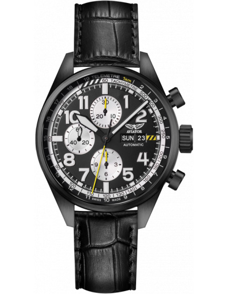 Hodinky AVIATOR Airacobra P45 Chrono Auto V.4.26.5.175.4 - 1
