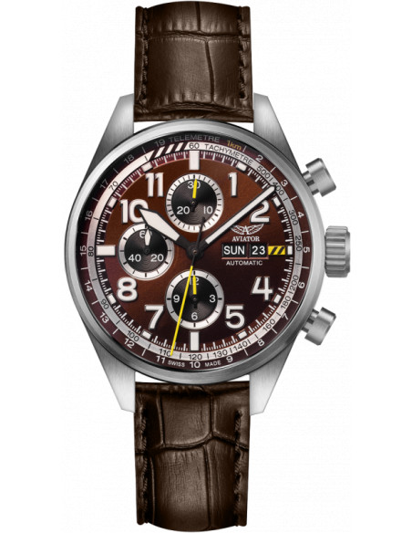 AVIATOR Airacobra P45 Chrono Auto V.4.26.0.182.4 Klokke - 1