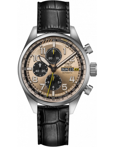 Hodinky AVIATOR Airacobra P45 Chrono Auto V.4.26.0.177.4 - 1