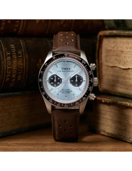 Timex Waterbury Heritage Chronograph TW2Y70600UK 腕時計 - 2