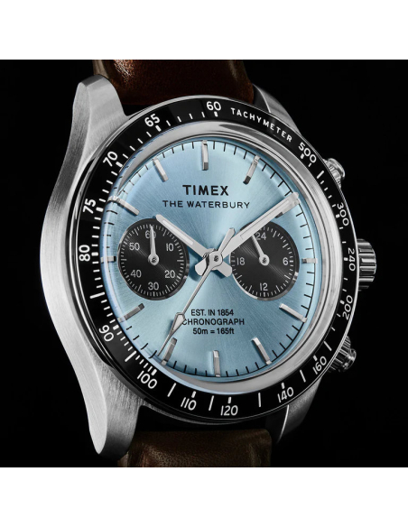 Timex Waterbury Heritage Chronograph TW2Y70600UK 腕時計 - 3
