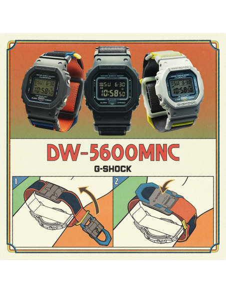 Casio G-SHOCK Original DW-5600MNC-7A8ER Ceas - 6