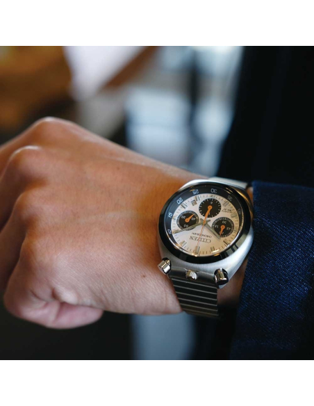 Citizen Retro Bullhead Chronograph AN3660-81A Montre - 3