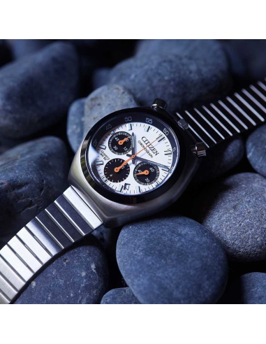 Citizen Retro Bullhead Chronograph AN3660-81A Montre - 4