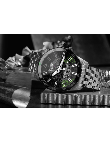 Vostok Europe Geležinis Vilkas-Iron Wolf NH72-225E764 Watch - 6
