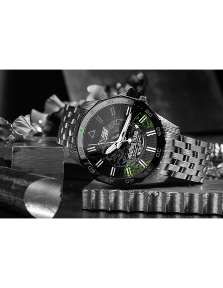 Vostok Europe Geležinis Vilkas-Iron Wolf NH72-225E764 Watch - 6