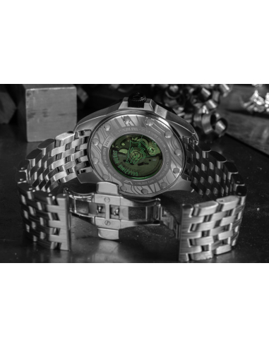 Vostok Europe Geležinis Vilkas-Iron Wolf NH72-225E764 Ceas - 7