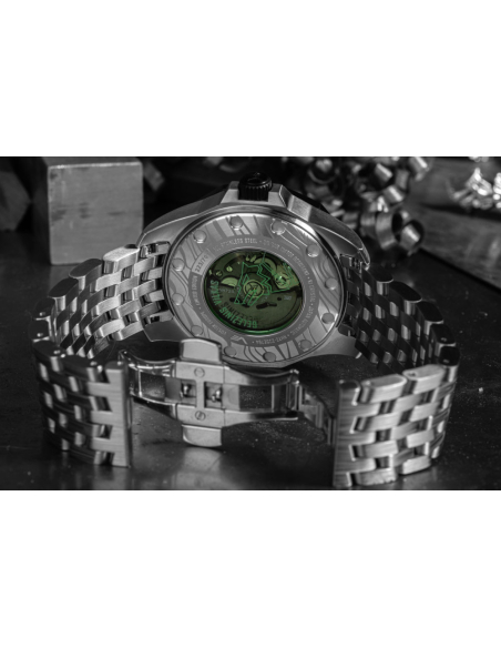 Vostok Europe Geležinis Vilkas-Iron Wolf NH72-225E764 Ceas - 7