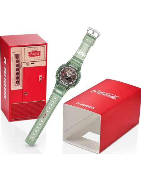 Casio G-SHOCK Classic GA-2100CC-3AER Coca-Cola® collaboration Watch