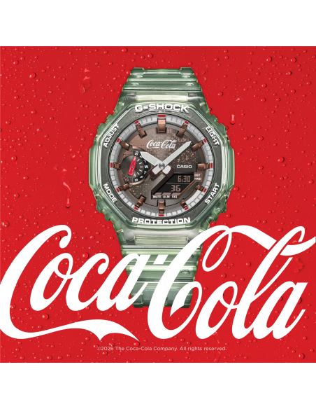 Casio G-SHOCK Classic GA-2100CC-3AER Coca-Cola® collaboration Watch