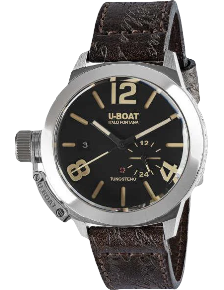 U-BOAT Classic 42 Tungsteno Black Watch 8893