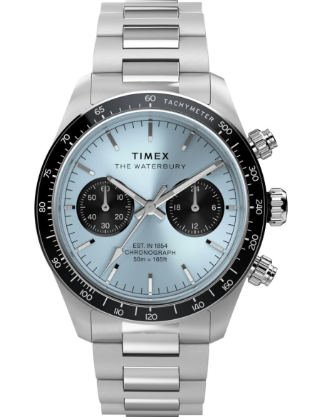Timex Ρολόι Waterbury Heritage Chronograph TW2Y70500