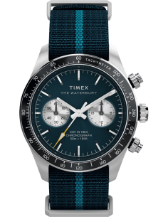 Timex Ρολόι Waterbury Heritage Chronograph TW2Y39000