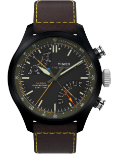 Timex Ρολόι Waterbury Ace Fly-Back Chronograph TW2Y70100