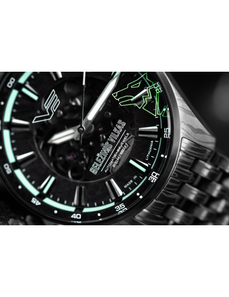 Vostok Europe Geležinis Vilkas-Iron Wolf NH72-326D777 Klocka
