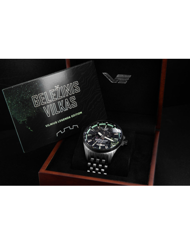 Vostok Europe Geležinis Vilkas-Iron Wolf NH72-326D777 Ceas
