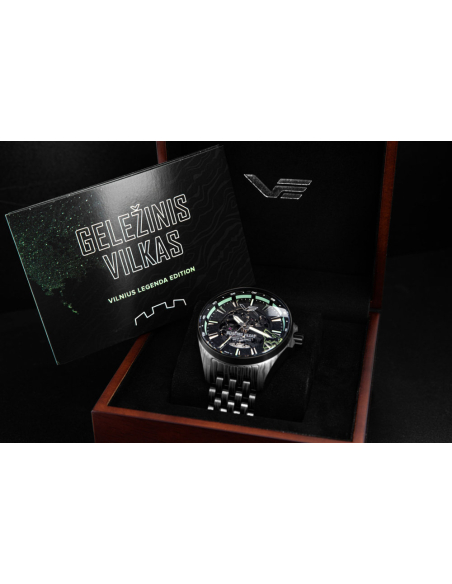 Vostok Europe Geležinis Vilkas-Iron Wolf NH72-326D777