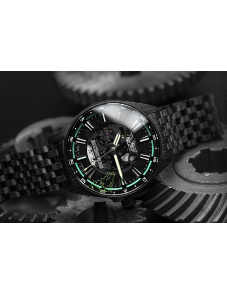 Vostok Europe Geležinis Vilkas-Iron Wolf NH72-326D777 Klocka