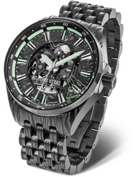 Vostok Europe Geležinis Vilkas-Iron Wolf NH72-326D777 Ceas