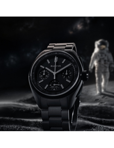 Bulova Lunar Pilot Black Hole 98A335 Ceas