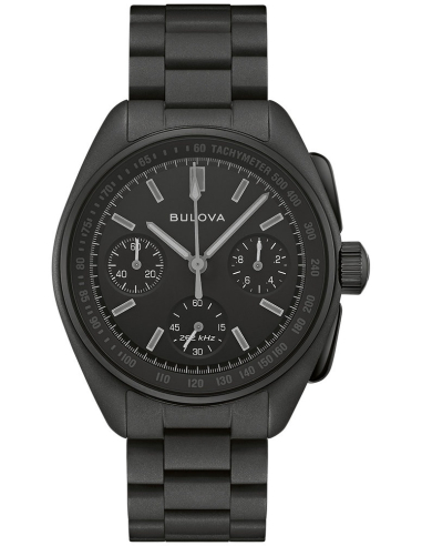 Bulova Lunar Pilot Black Hole 98A335 Pολόι