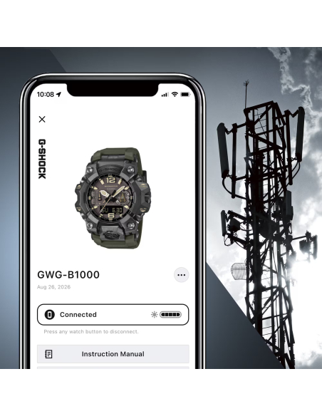 Casio MASTER OF G - LAND Mudmaster GWG-B1000-1A3ER Watch