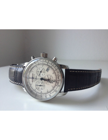 zeppelin ツェッペリン　100周年　7680 クロノグラフ 7680-1N | ZEPPELIN Official Online Shop