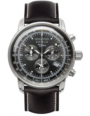 【美品】ZEPPELIN ツェッペリン 100周年記念 7680 腕時計 Zeppelin 7680-2 100年時計