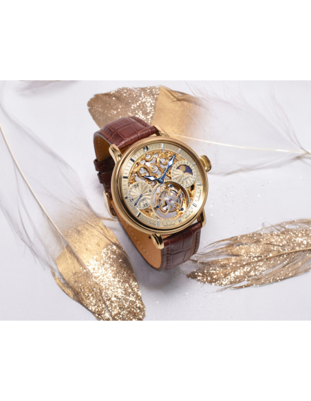 Poljot International Tourbillon Skeleton 3360.T66 Watch